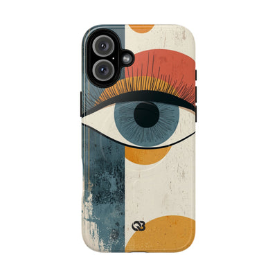 Distressed Azure Ocular · Tough+ Phone Case for iPhone · Magsafe