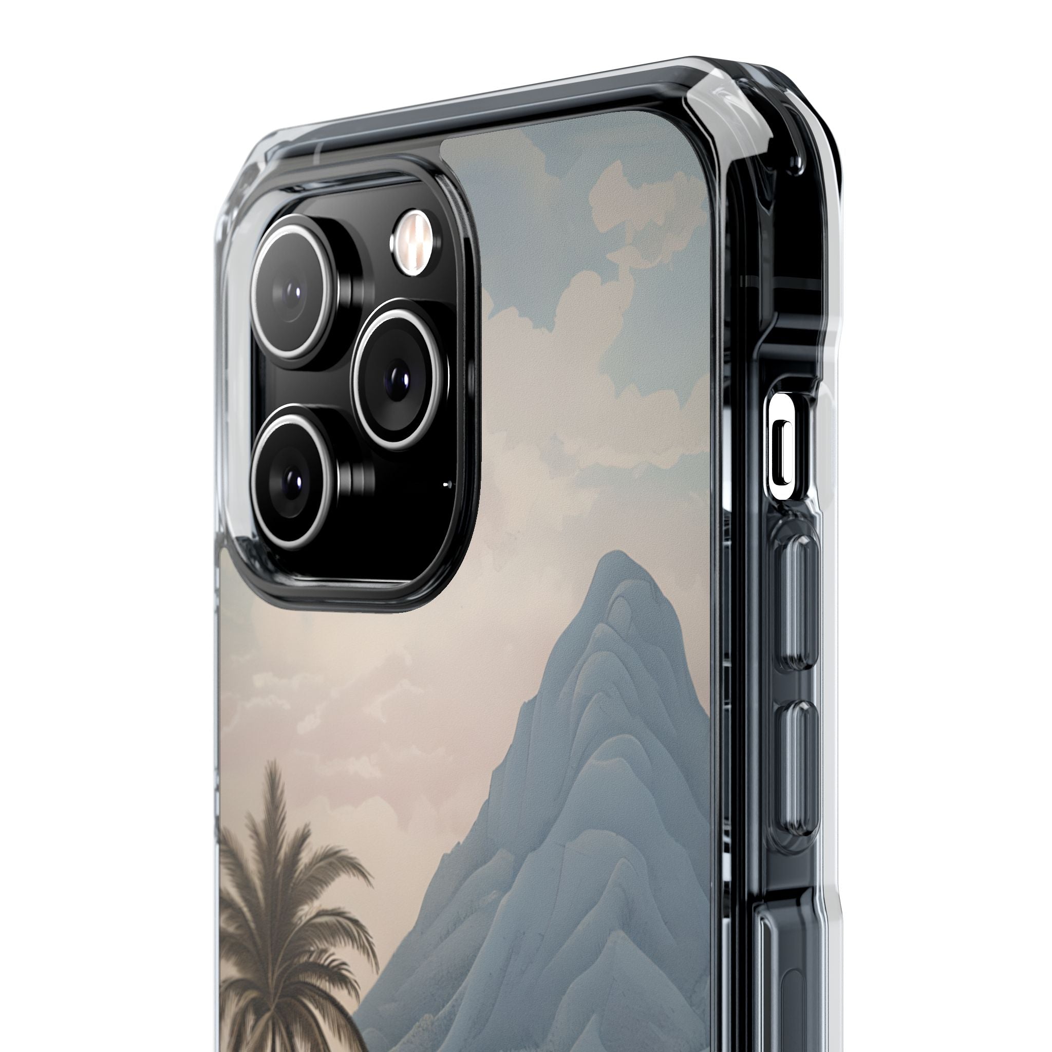 Verdant Blue Summit · Impact Coque de téléphone pour iPhone · Magsafe