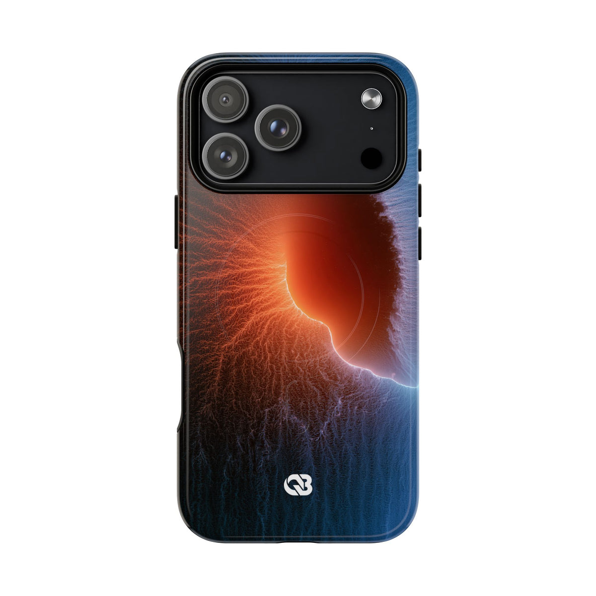 Thermal Aura Pulse · Tough 2.0 Magnetic Phone Case for iPhone · Blue