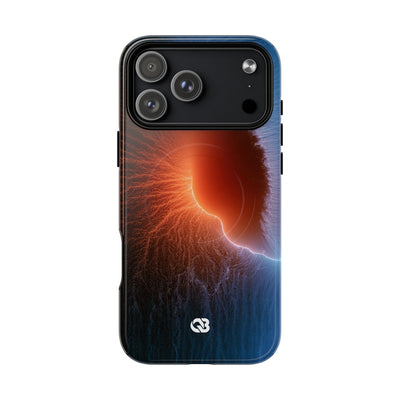 Thermal Aura Pulse · Tough 2.0 Magnetic Phone Case for iPhone · Blue