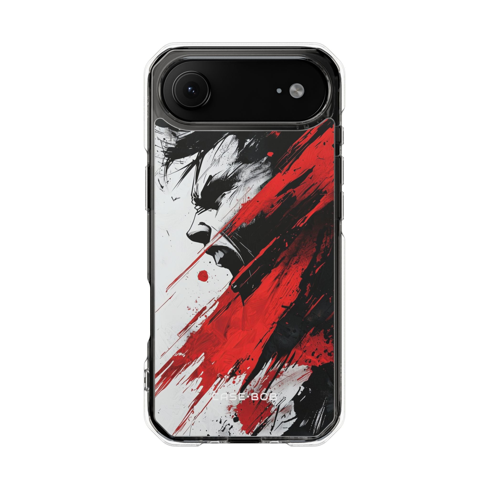 Screaming Silhouette Crimson iPhone 17 Air Case - Impact