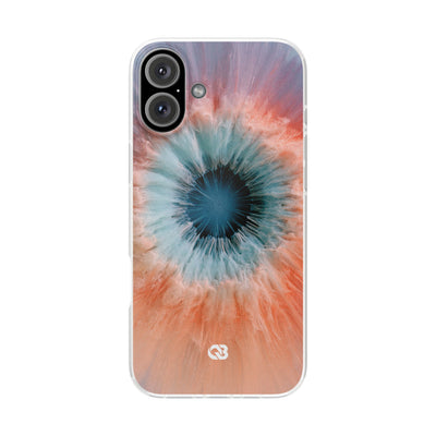 Radiant Aura Core · Lite Phone Case for iPhone ·  Orange