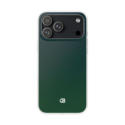 Green Lite Phone Case for iPhone - Midnight Pine Horizon