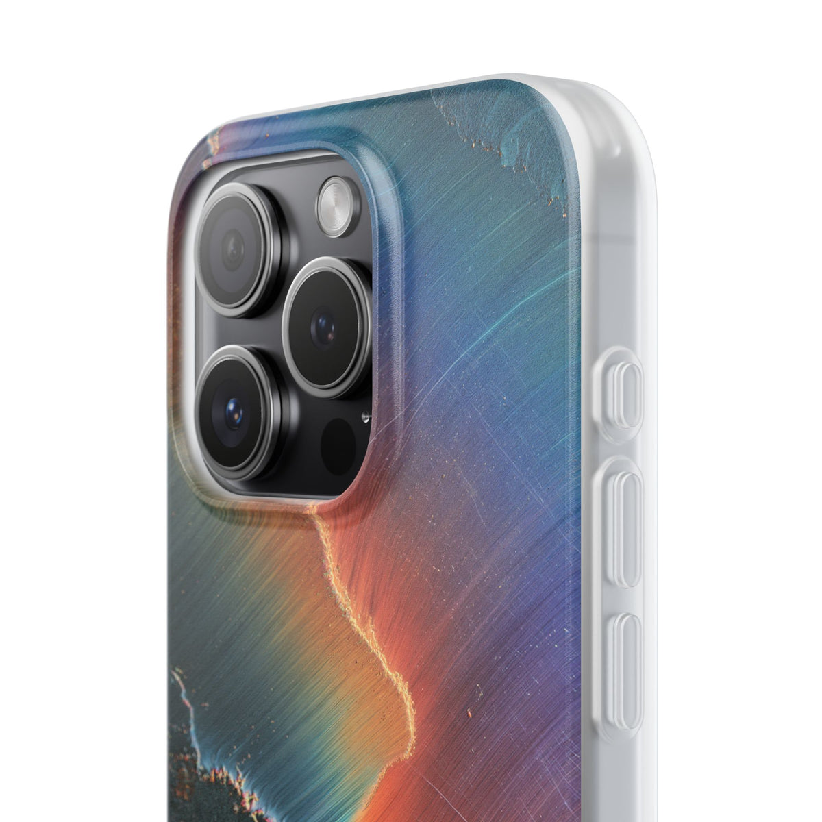 Prismatic Aura Shift · Lite Phone Case for iPhone ·  Blue