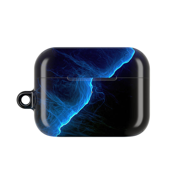 Electric Azure Drift · Hard Case for AirPods & AirPods Pro · Blue