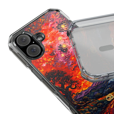 Molten Sky Tree · Impact Phone Case for iPhone · Magsafe