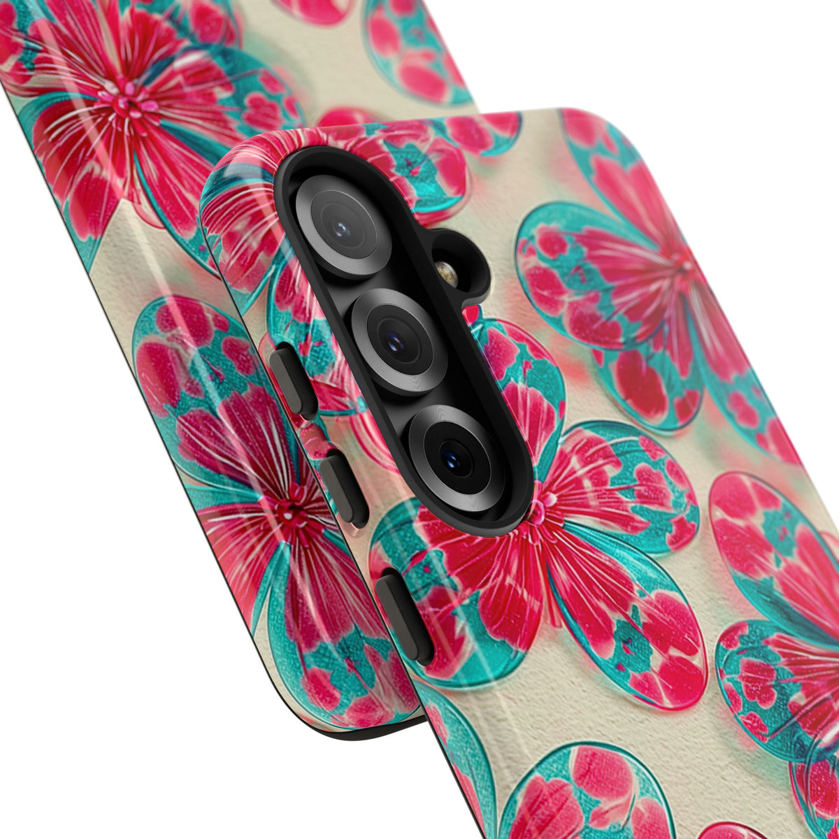 Lucite Jelly Bloom · Tough Phone Case for Samsung · Pink