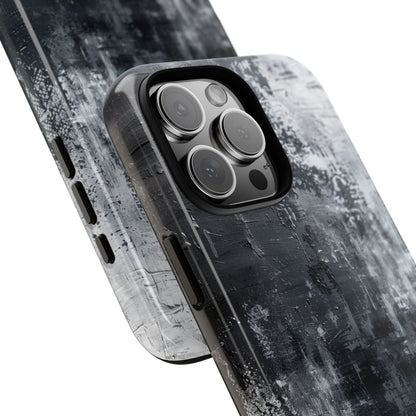 Textured Blackscape iPhone 16 Pro Max Case - Tough