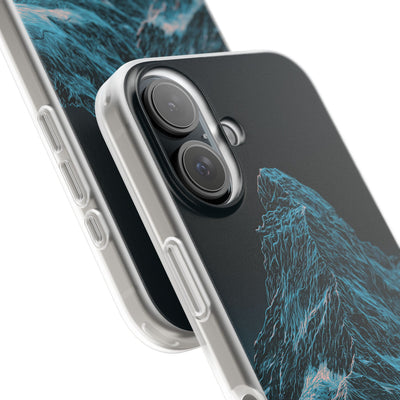Glacial Alpine Peak · Lite Phone Case for iPhone ·  Blue