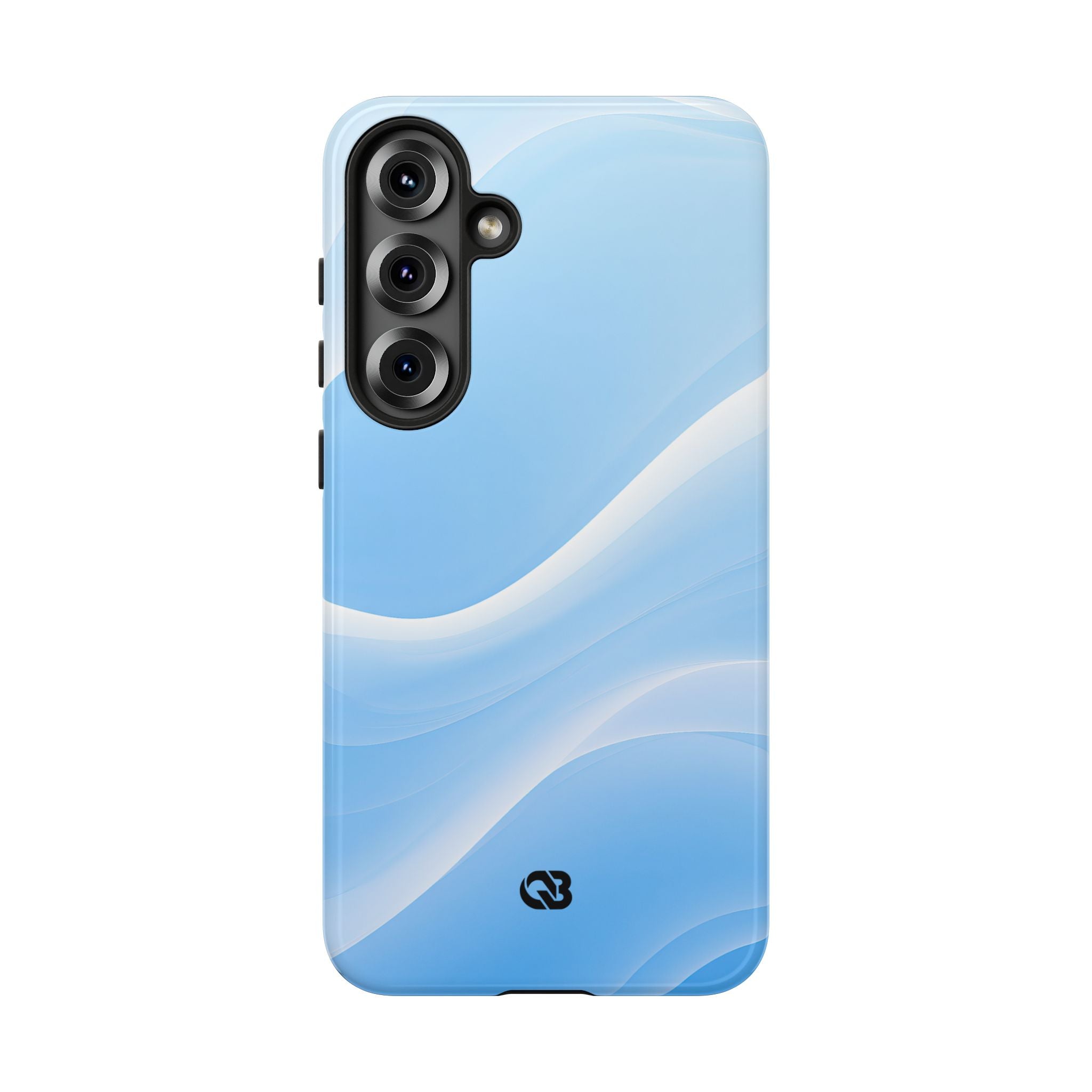 Blue Tough Phone Case for Samsung - Glacial Blue Silk
