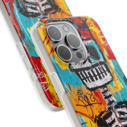 Skeleton Riot iPhone 15 Pro Max Case - Soft