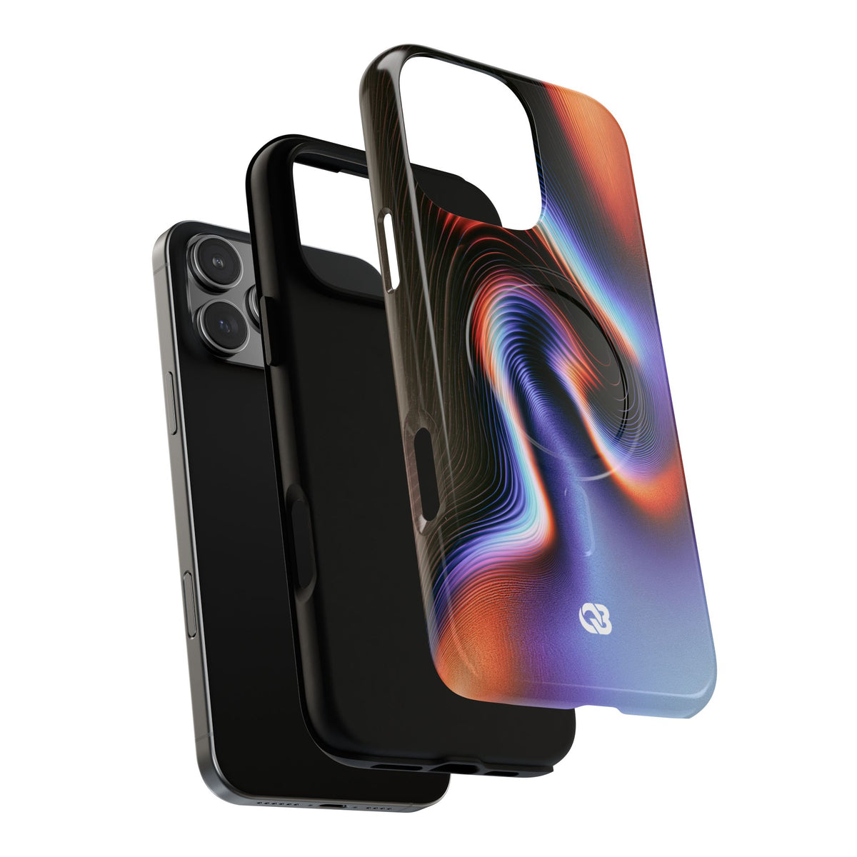 Prismatic Resonance · Tough 2.0 Magnetic Phone Case for iPhone · Purple