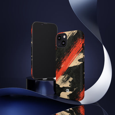 Urban Slash Camo · Tough Phone Case for iPhone · Black