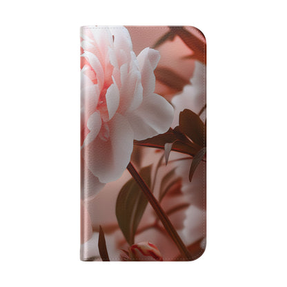 Peony Moonlight - iPhone 16 Plus Case - Wallet