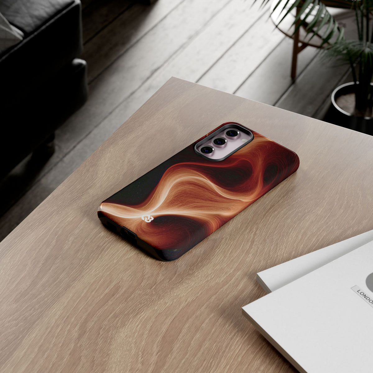 Solar Ember Flow · Tough Phone Case for Samsung · Orange