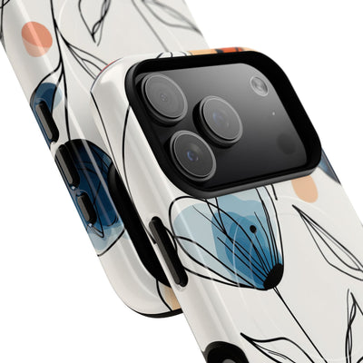 Ink Watercolor Tulips · Tough+ Handyhülle für iPhone · Magsafe