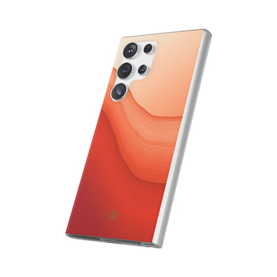 Terracotta Flow · Lite Phone Case for Samsung · Orange