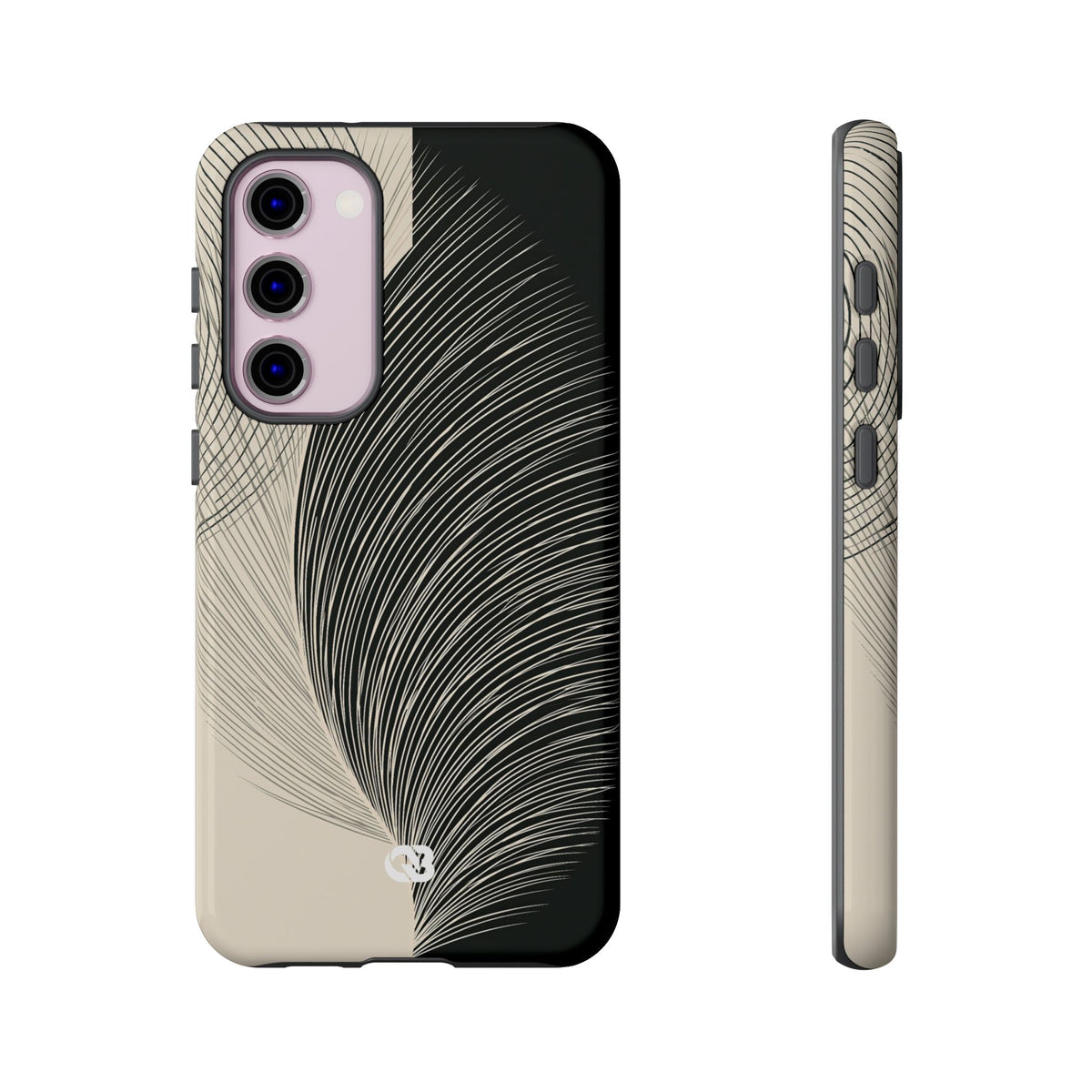 Minimal Frond Study · Tough Phone Case for Samsung · Black