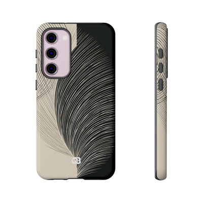 Minimal Frond Study · Tough Phone Case for Samsung · Black