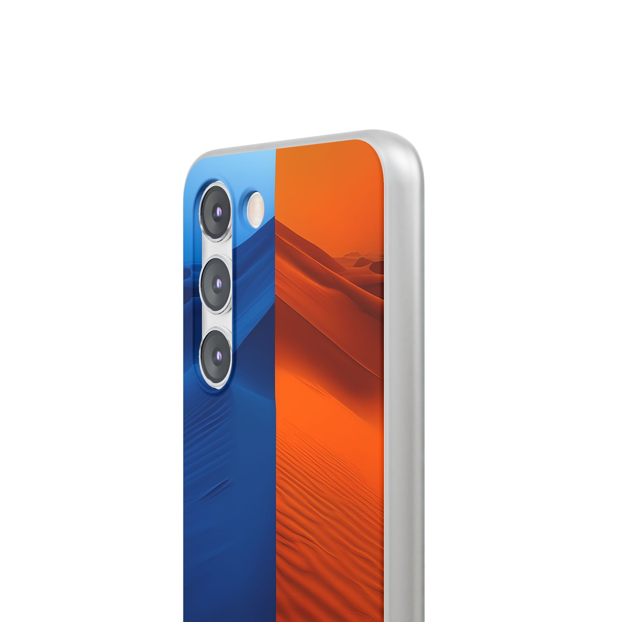 Split Dune Horizon · Soft Phone Case for Samsung