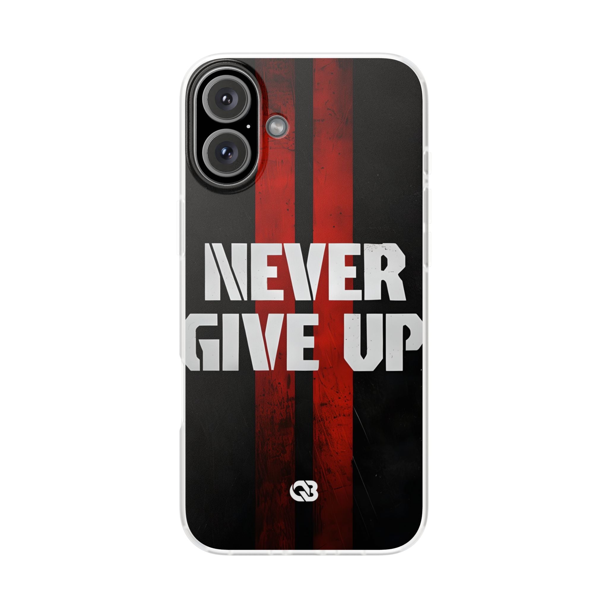 Crimson Grit Resolve · Soft Custodia per iPhone