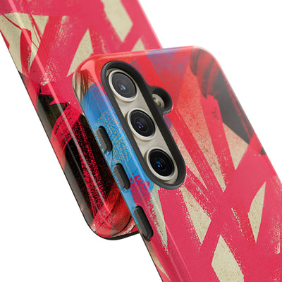 Neon Spray Tag · Tough Phone Case for Samsung · Pink