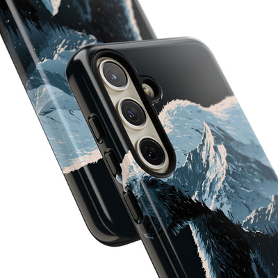 Nordic Arctic Bear · Tough Phone Case for Samsung · Black