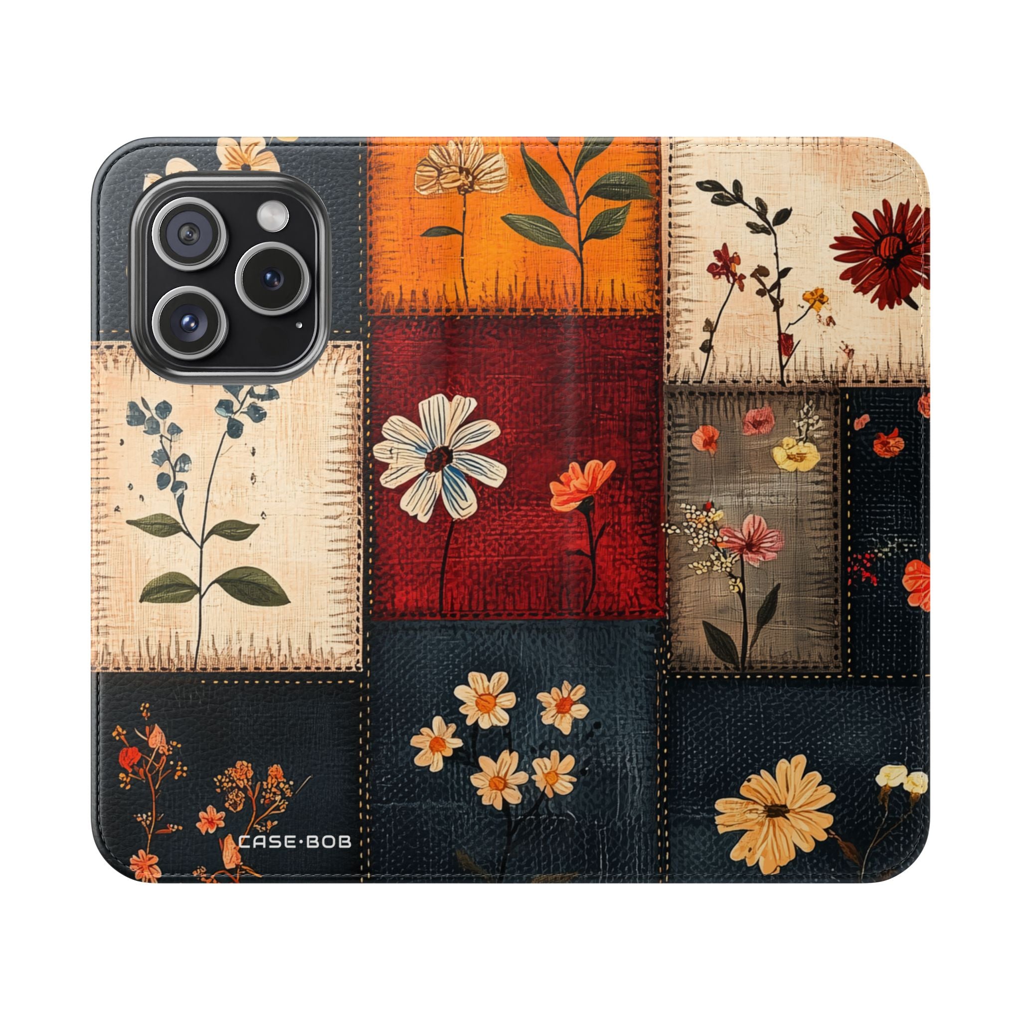 Patchwork Blooms - iPhone 15 Pro Cover - Pung