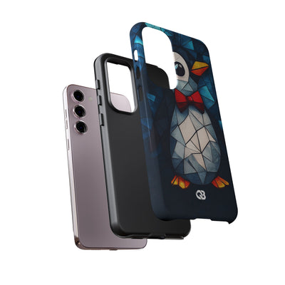 Mosaic Bowtie Penguin · Tough Hoesje voor Samsung