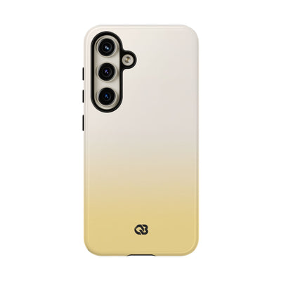 Solar Cream Ombre · Tough Phone Case for Samsung · Yellow