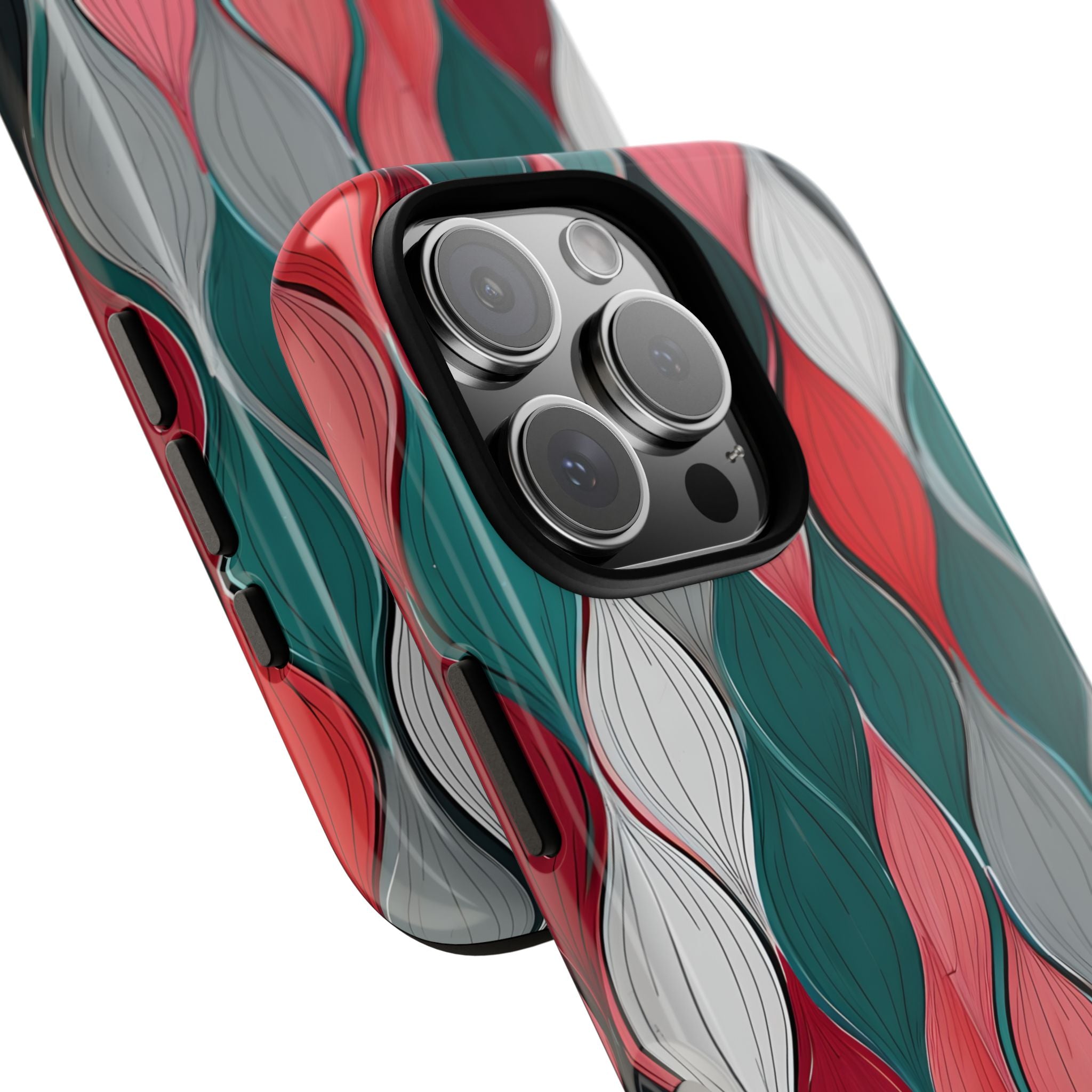 Crimson Leaves iPhone 16 Pro Case - Tough