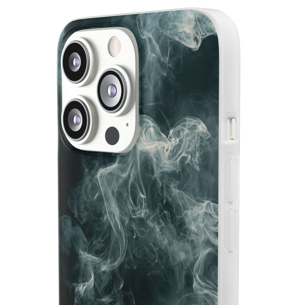 Luminescent Vapor Drift · Lite Phone Case for iPhone ·  Teal