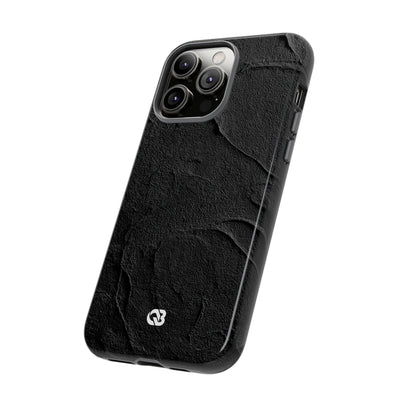 Obsidian Stucco Relief · Tough Phone Case for iPhone · Black