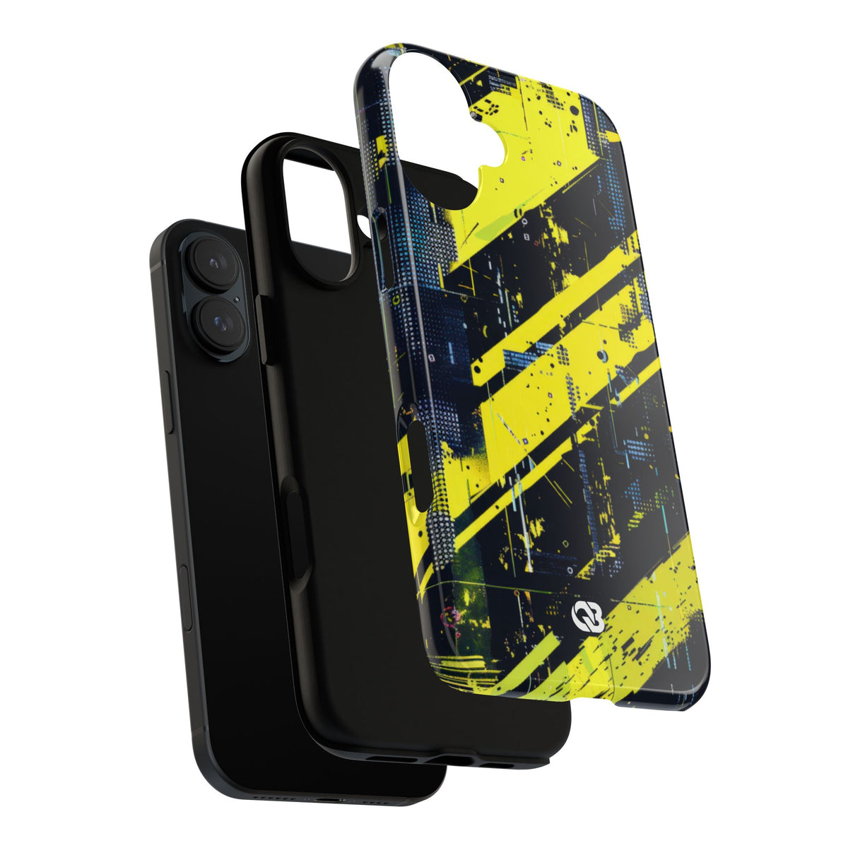 Acid Hazard · Tough Phone Case for iPhone · Yellow