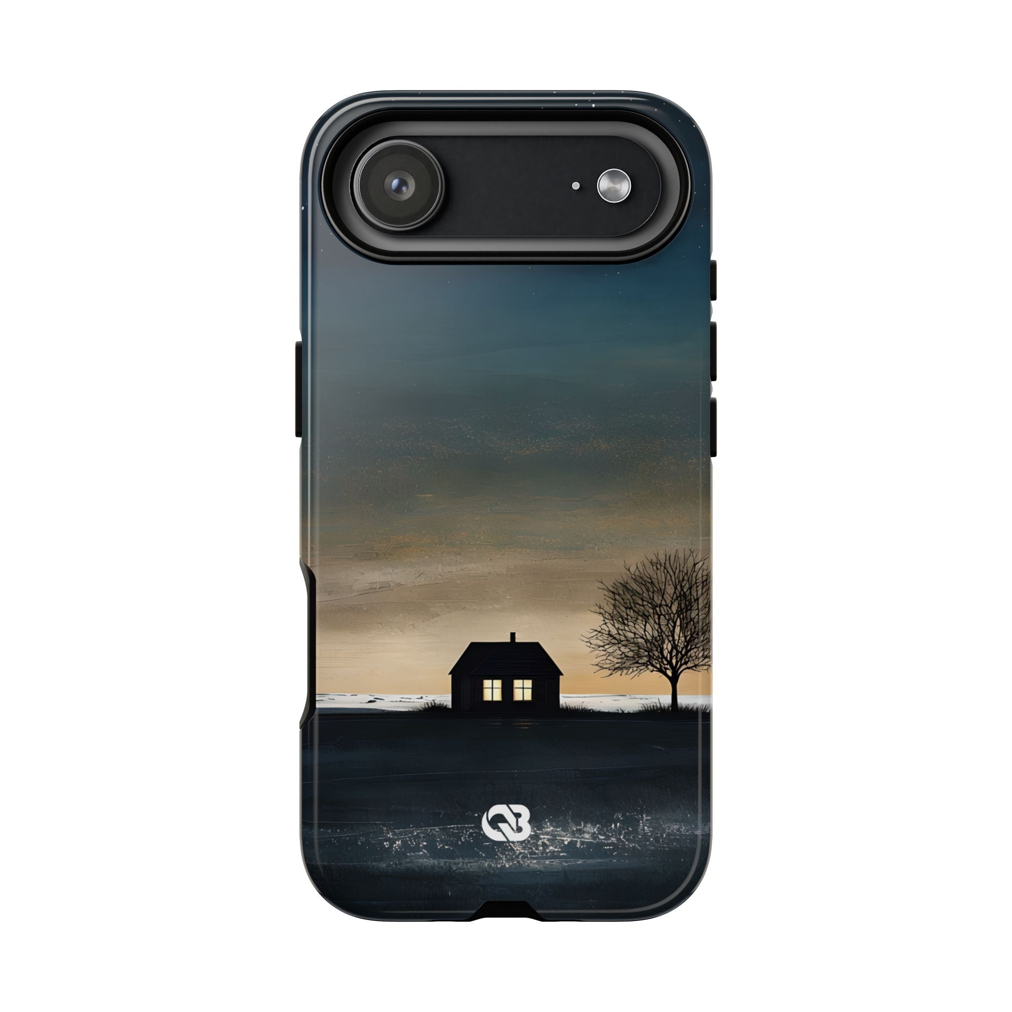 Midnight Cabin Glow · Tough Hoesje voor iPhone