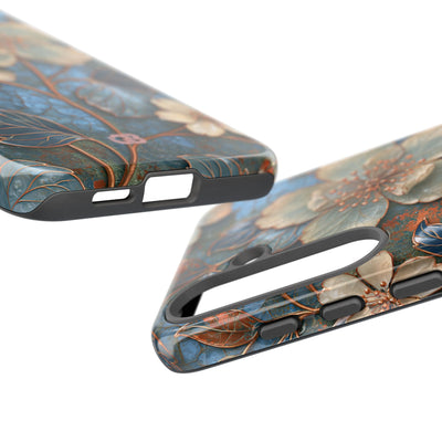 Gilded Blossom Reverie · Tough Phone Case for Samsung · Teal