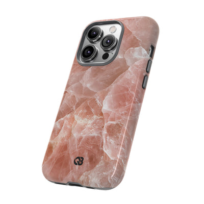Rose Quartz Facet · Tough Phone Case for iPhone · Pink