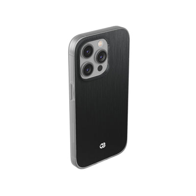 Black Lite Phone Case for iPhone - Brushed Obsidian Slate