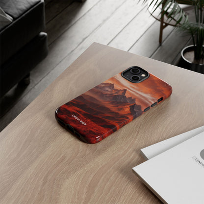 Jagged Glow iPhone 14 Plus Case - Tough