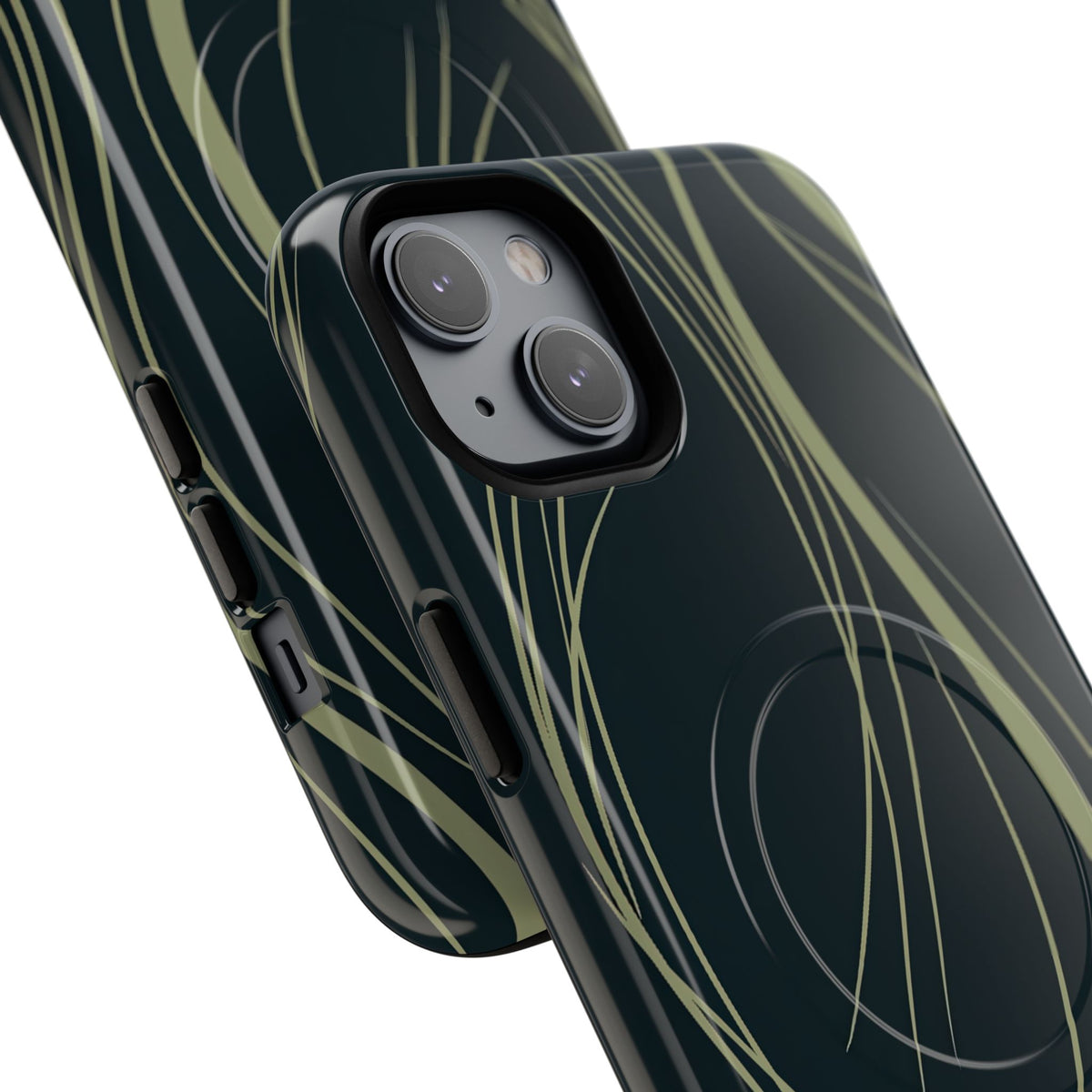 Serpentine Reeds · Tough 2.0 Magnetic Phone Case for iPhone · Green