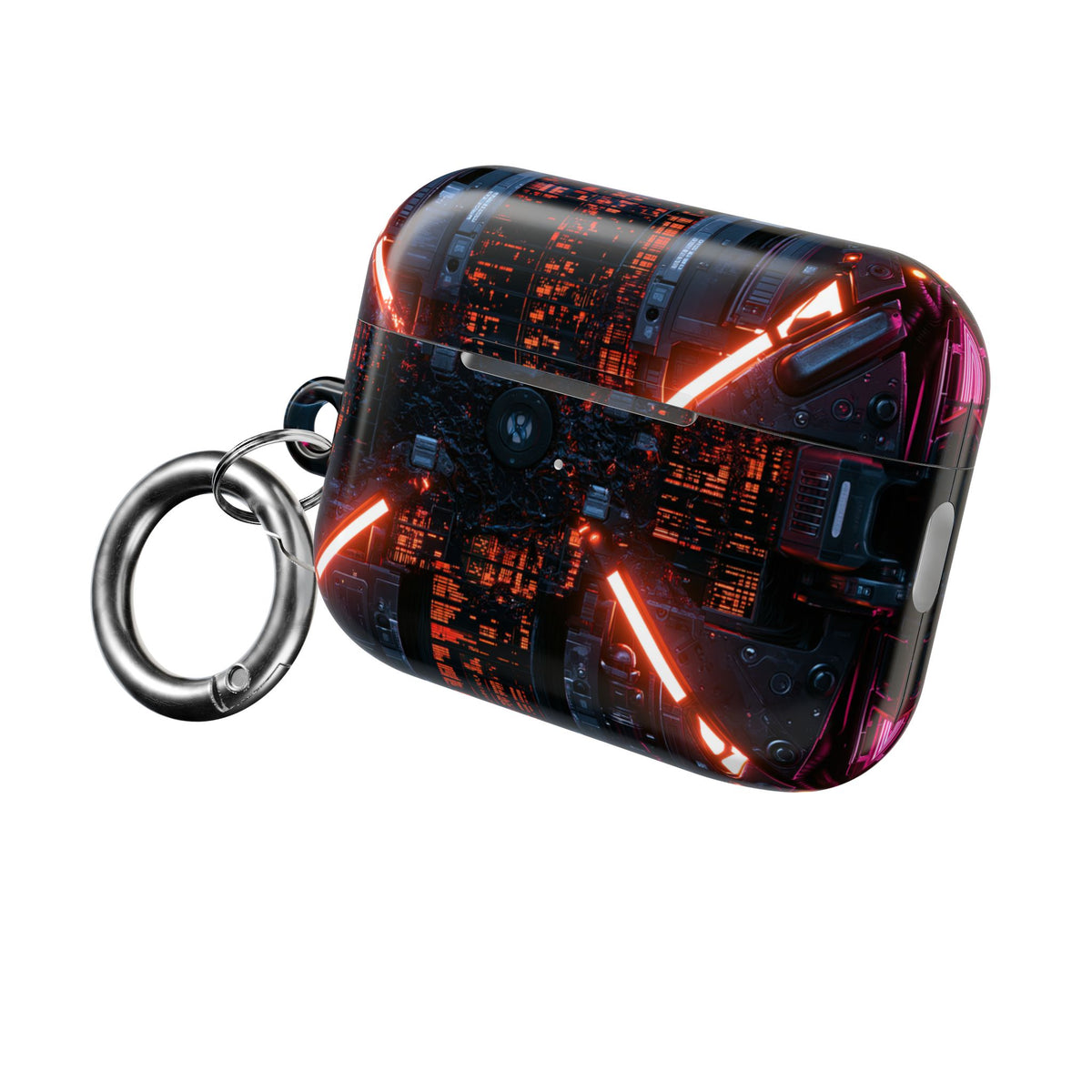 Cybernetic Reactor Core · Hard Case for AirPods & AirPods Pro · Black