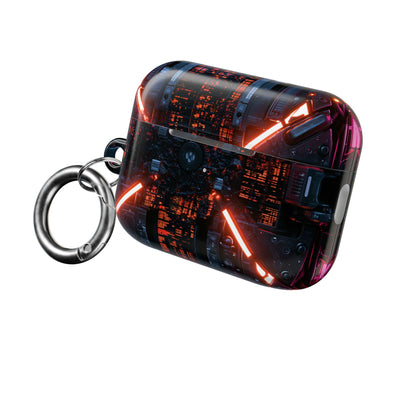 Cybernetic Reactor Core · Hard Case for AirPods & AirPods Pro · Black