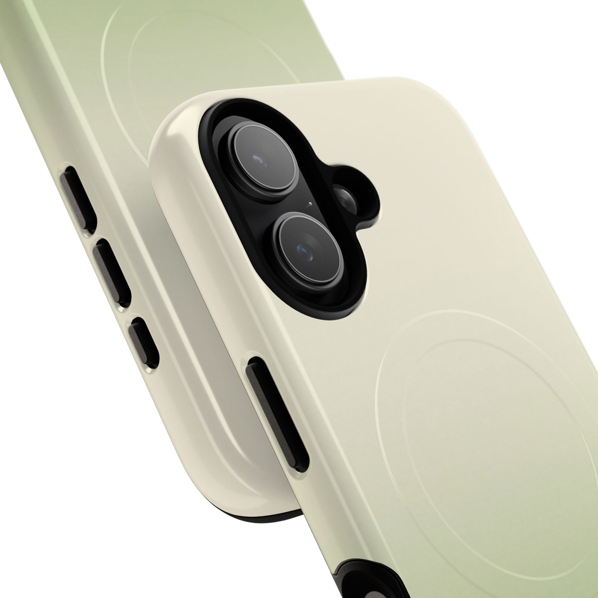Green Tough 2.0 Magsafe Phone Case for iPhone - Bone Sage Fade