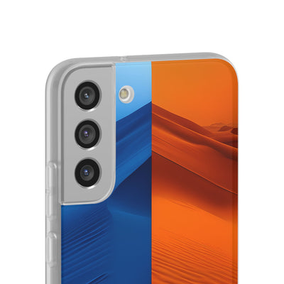 Split Dune Horizon · Soft Phone Case for Samsung