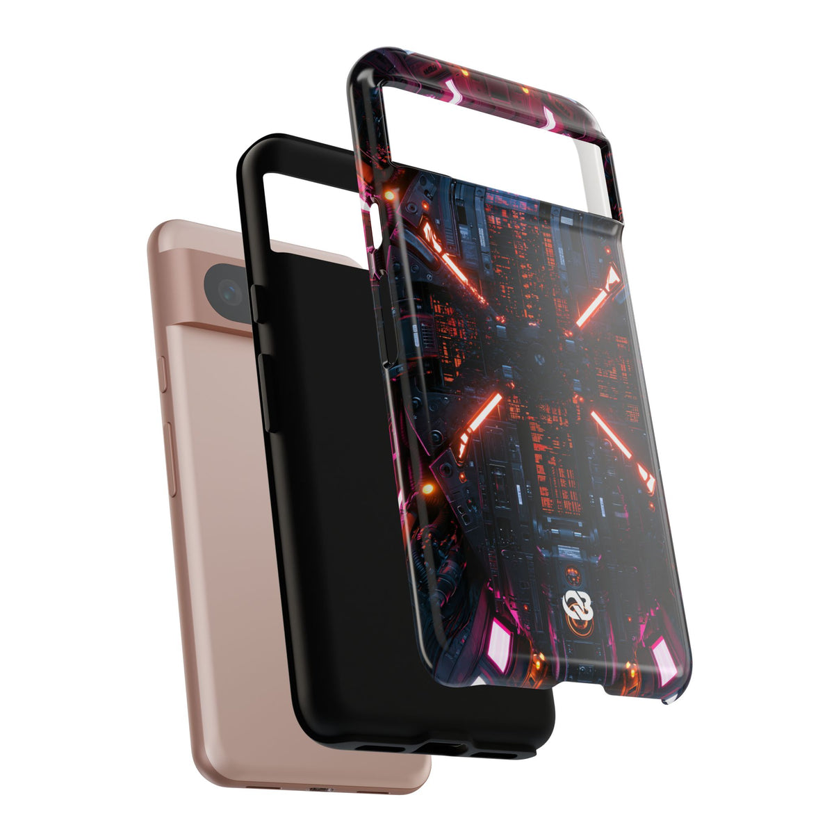 Cybernetic Reactor Core · Tough Phone Case for Pixel ·  Black