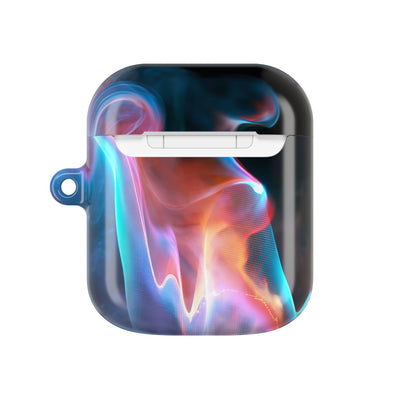 Neon Waveform · Hard Case for AirPods & AirPods Pro · Black