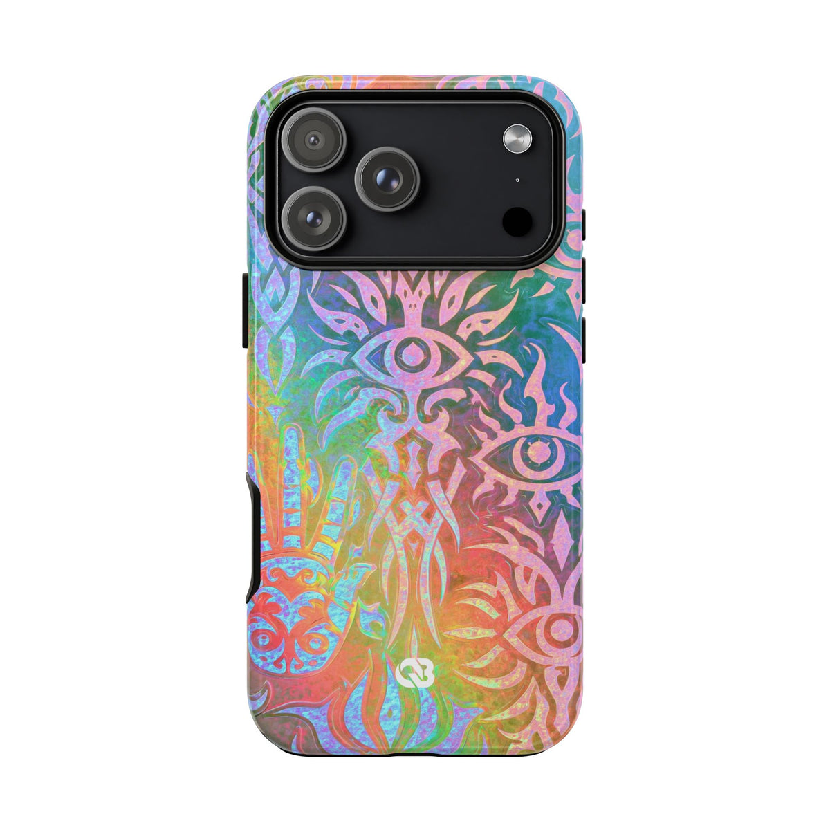 Chromatic Mystic Sigil · Tough Phone Case for iPhone · Blue