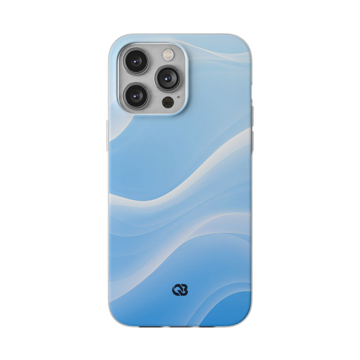 Glacial Contour Flow · Lite Phone Case for iPhone ·  Blue