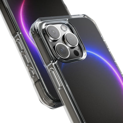 Luminous Eclipse · Clear Impact Magnetic Phone Case for iPhone · Black