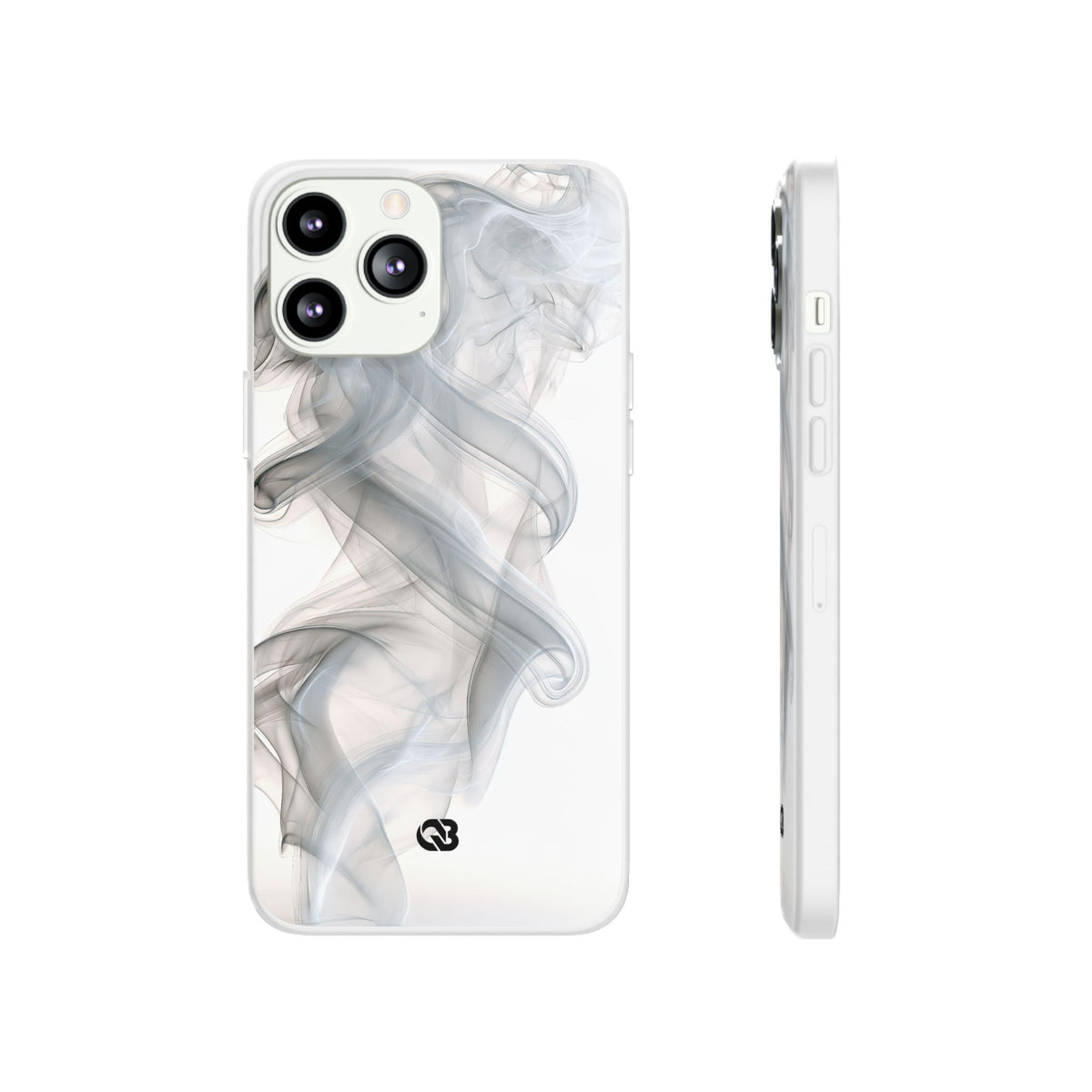 Vapor Noir · Lite Phone Case for iPhone ·  White